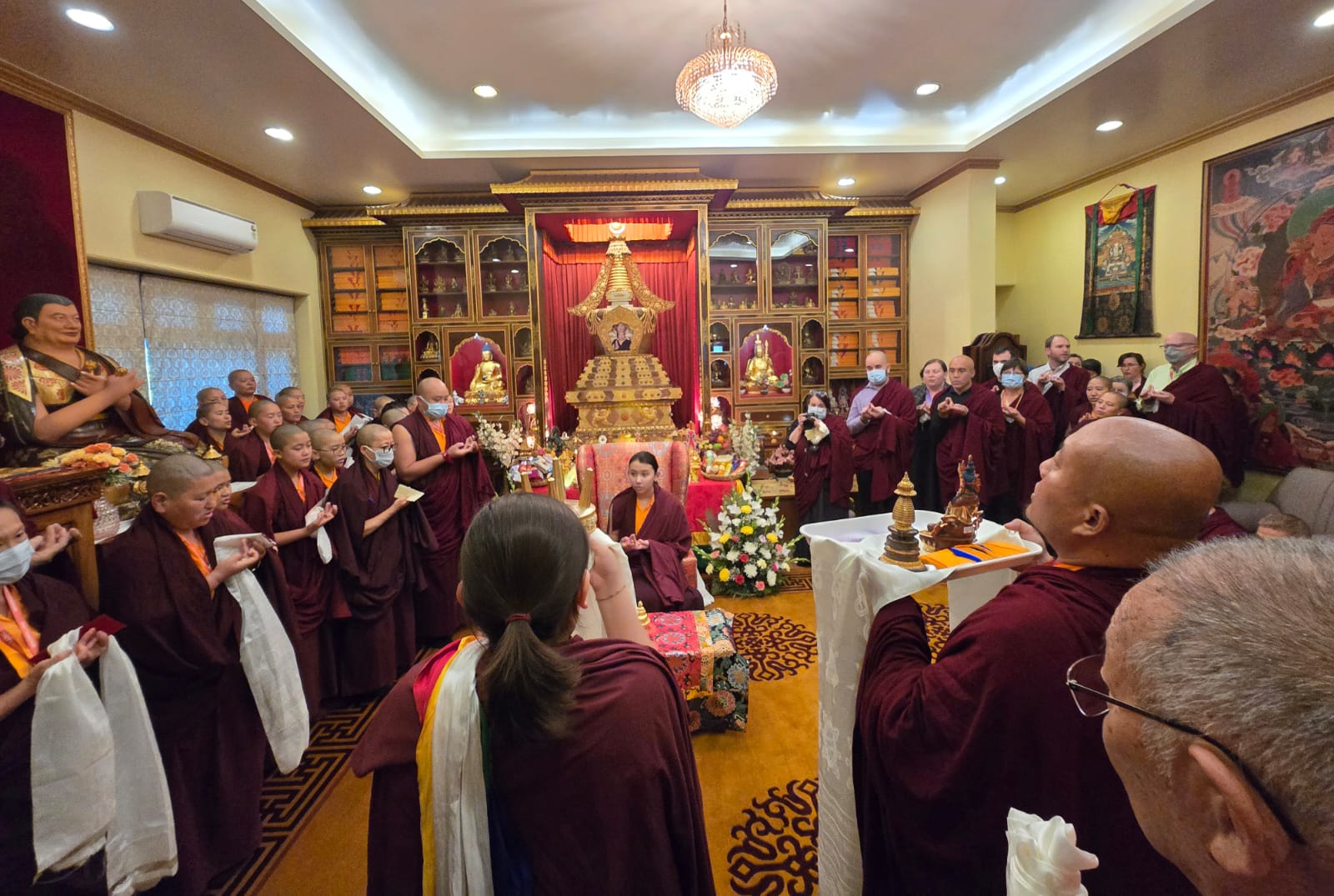 Mindrolling świętuje urodziny Minling Dzietsün Rinpocze